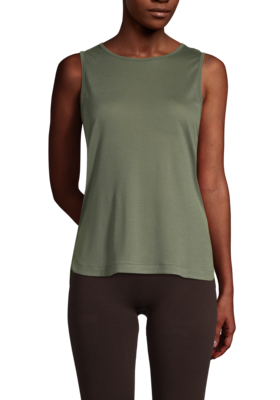 Drapy Muscle Tank – Northern Green