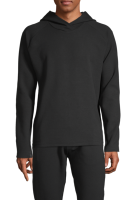 M Double Knit Hoodie - Black